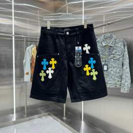 Picture of Chrome Hearts Jeans Short _SKUChromeHeartsM-2XLhgntx228807